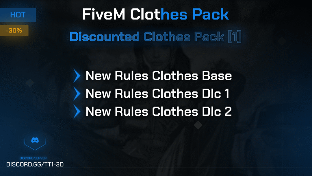 Discounted Clothes Pack [1] (Escrow)