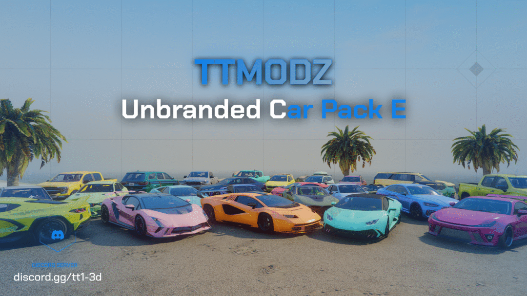Unbranded Car Pack E (Escrow)