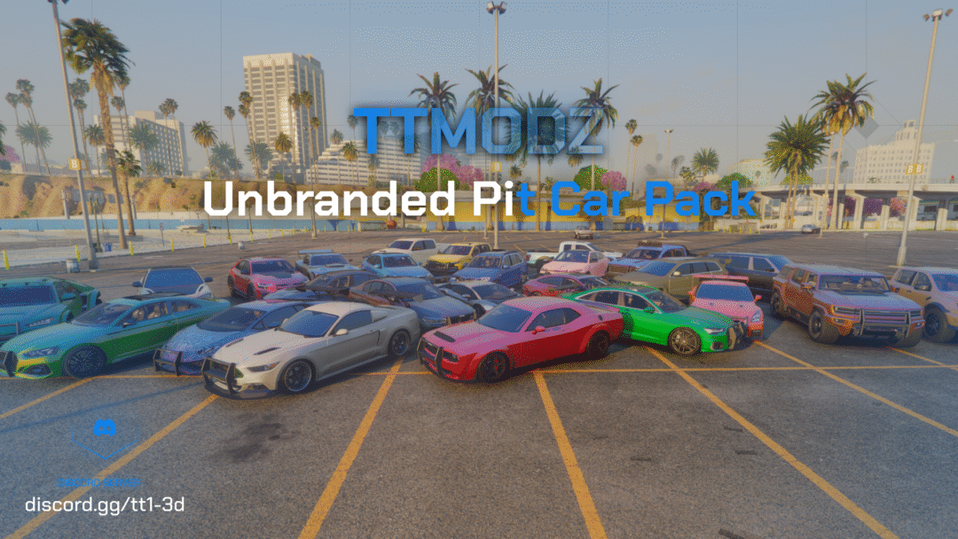 Unbranded Pit Car Pack (Escrow)
