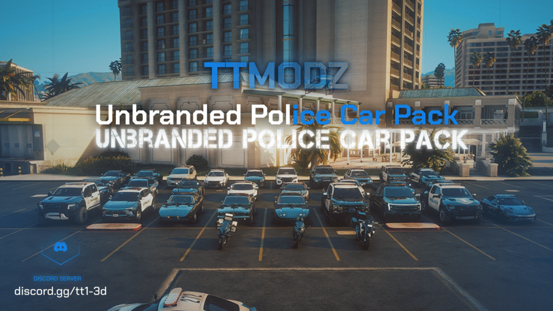 Unbranded Police Car Pack (Escrow)